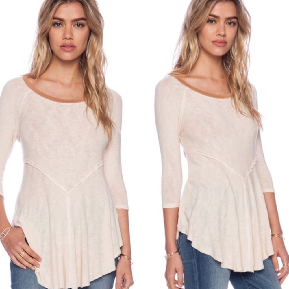 Free People Weekends layering top tunic